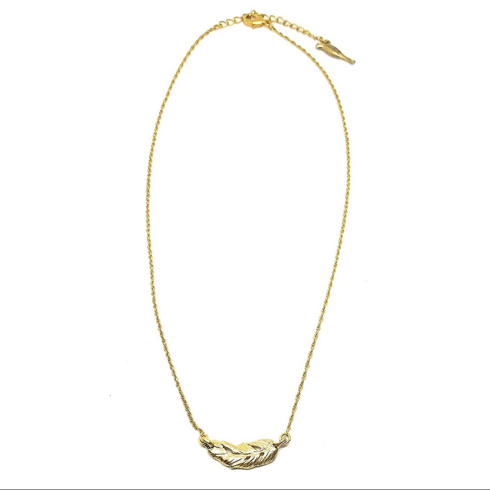 Chloe + Isabel Feather Necklace